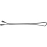 Невидимки 40 мм прямые, серебристые (60 шт.) DEWAL SLN40P-4/60